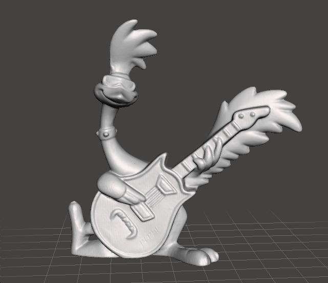 LOONEY TUNES ROCK BAND ROAD RUNNER PROMOTIONAL FIGURE 90S PVC