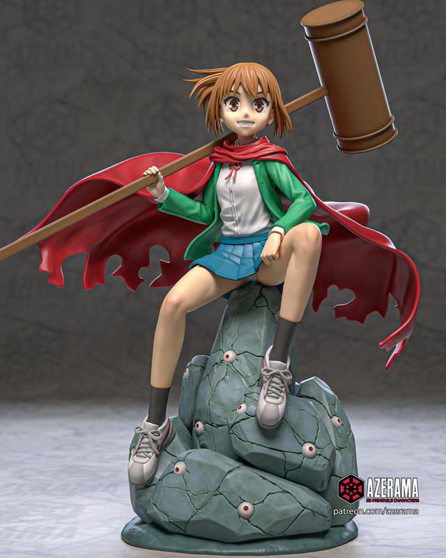 Samidare Skirt Outfit STL Ready for 3D Printing