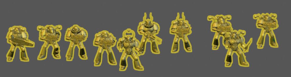 Chaos troop Space marine