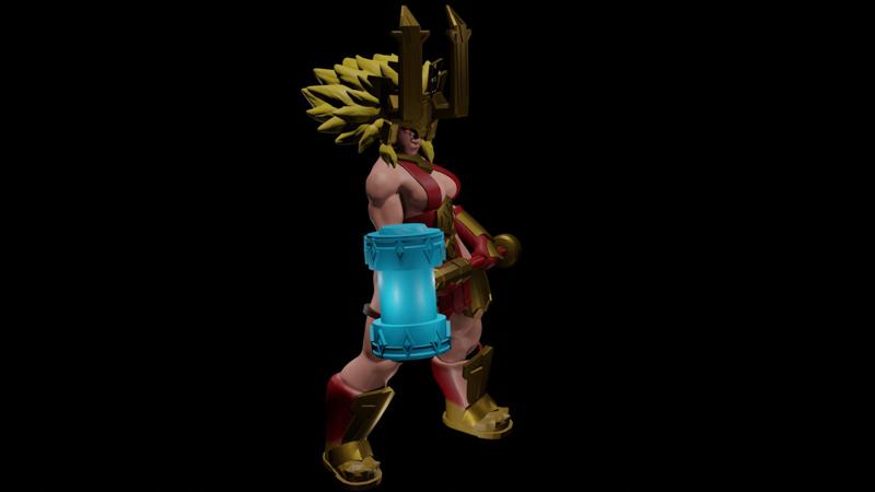 Trunda From Raid: Shadow Legends