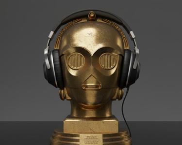 C-3PO Headphone Stand