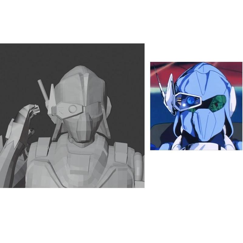 Robotech Masters - Louie Nichols Armor - 5 poses - Southern Cross