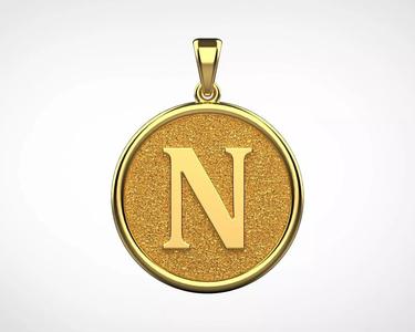 Pendant Letter N N47