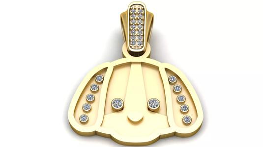 FACE EMOJI PENDANT