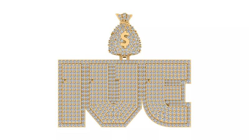 Money Bag Custom Pendant