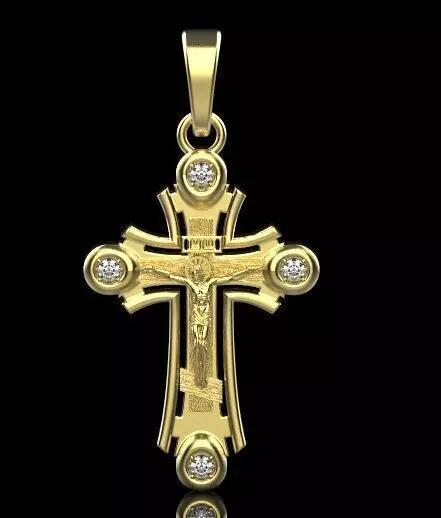 Jesus Cross Pendant 66032