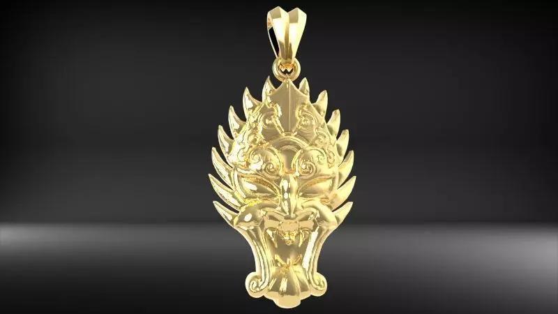 Mayan Tribal Pendant