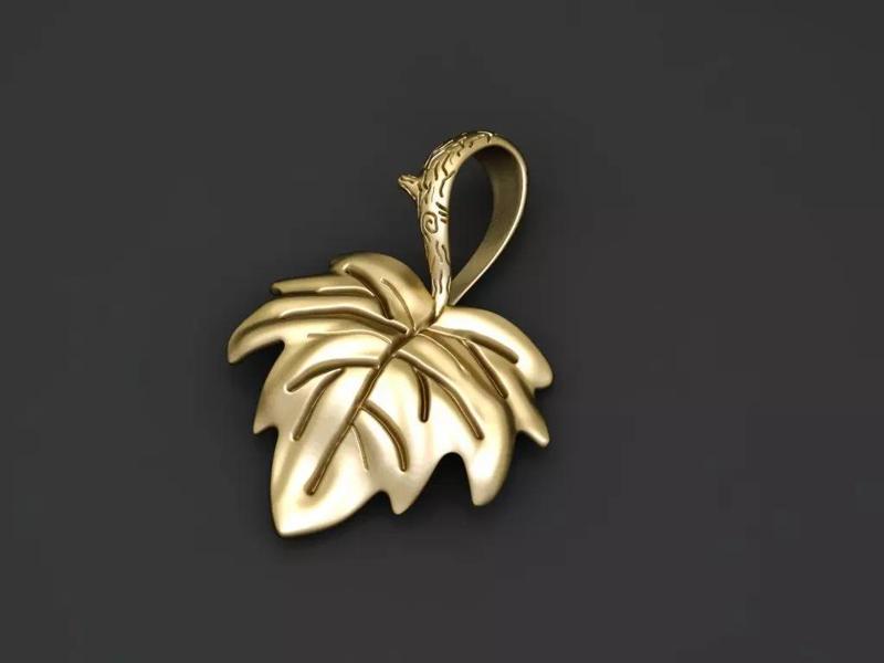 Autumn Leaf Pendant
