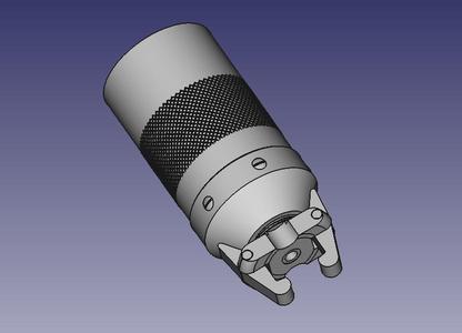 British SMLE Cup Discharger Grenade Launcher 1:1 Reenactment Replica Model