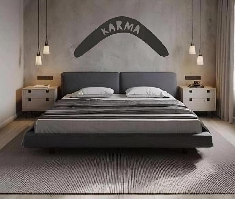 Karma Boomerang Wall art