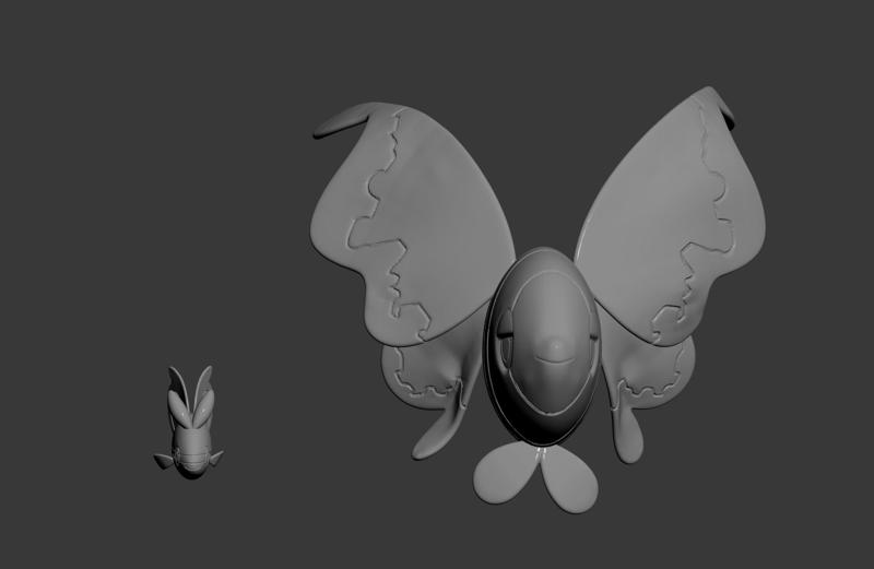 Pokemon 456-457-Finneon Lumineon