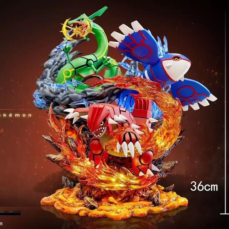 Pokemon diorama Kyogre Rayquaza Groudon