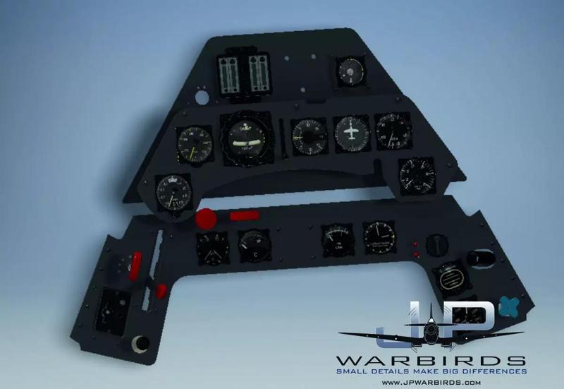 FW-190 instrument panel