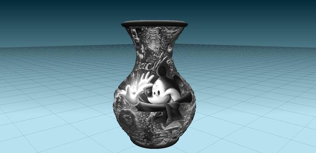 Disneys Mickey Mouse Vase