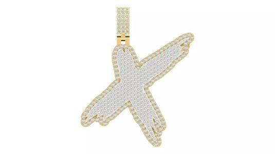 Alphabet Latter hiphop Pendent