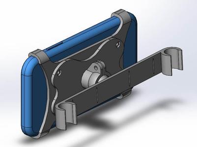 holder for SAMSUNG Note2 on headrest for VW/Skoda/Seat/Audi