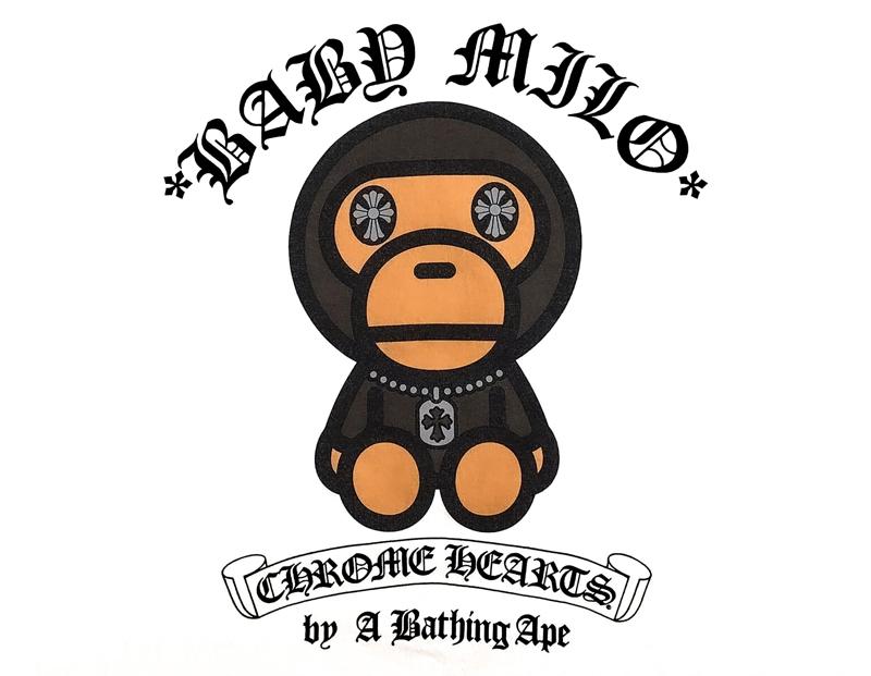 Bape Milo Chrome Hearts toy