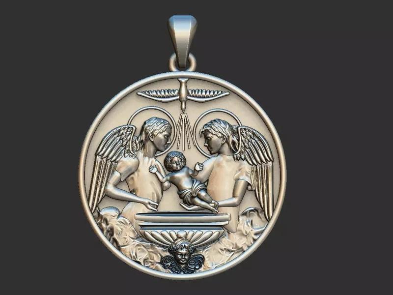 Bapstism Medal - Batismo