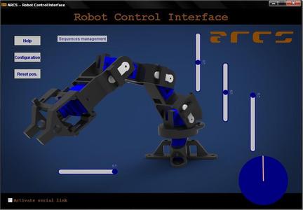 ARCS: software to drive 3dprinted/arduino controlled robotic arms.