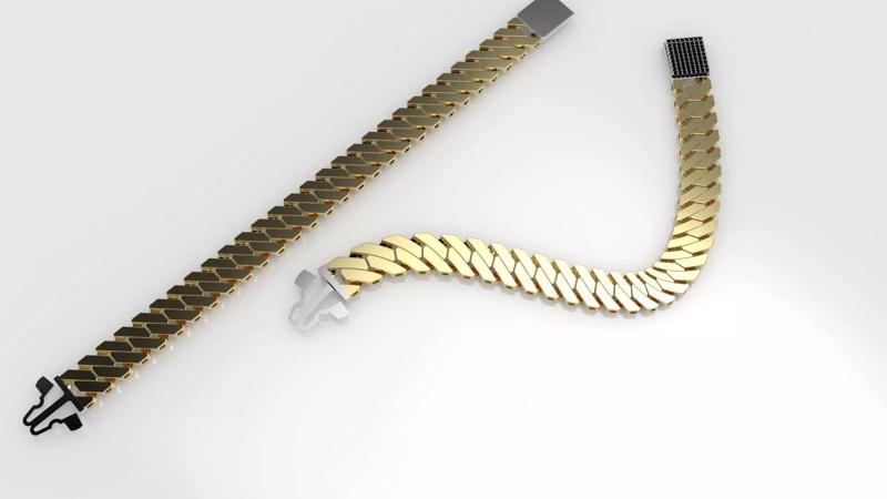 CUBAIN CHAIN Flat 12MM