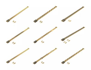 800 BULK CUBAN LINK CHAIN  3D PRINT MODEL