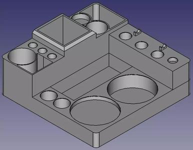 Multi-Use Center Dab Station Ready to Print