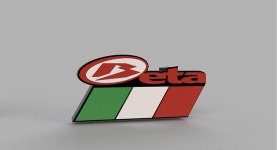 BETA RACING ORNAMENT LOGO
