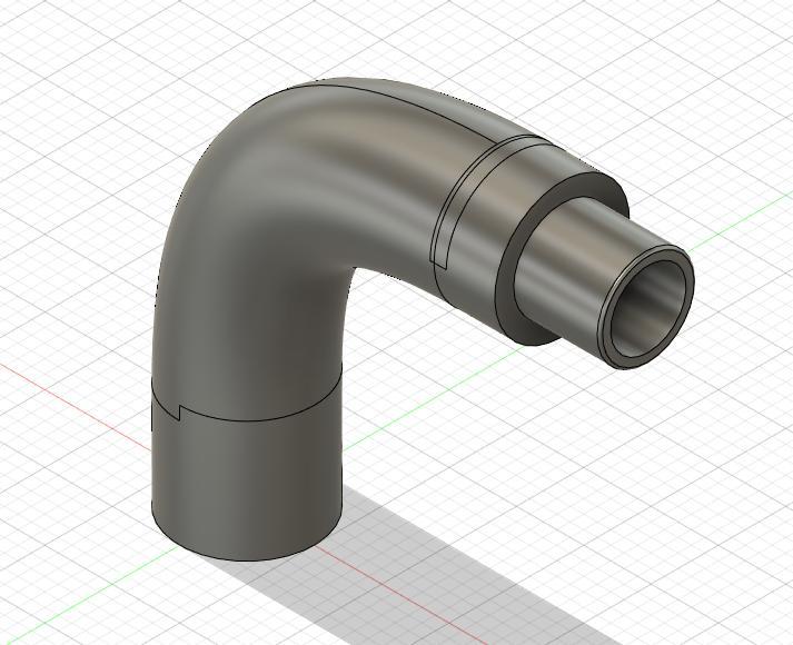 90 degree angle BeastyBongs