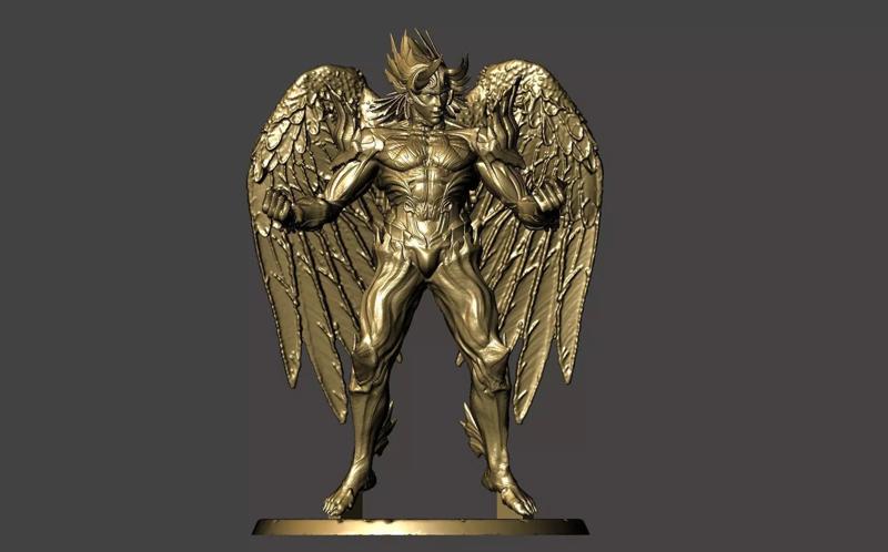 ANGEL JIN TEKKEN 8 - ULTRA HIGH DETAILED STL FOR 3D PRINTING