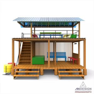 Autumn Wooden Shelter