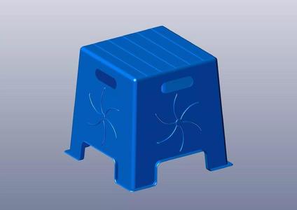 3d plastic stool