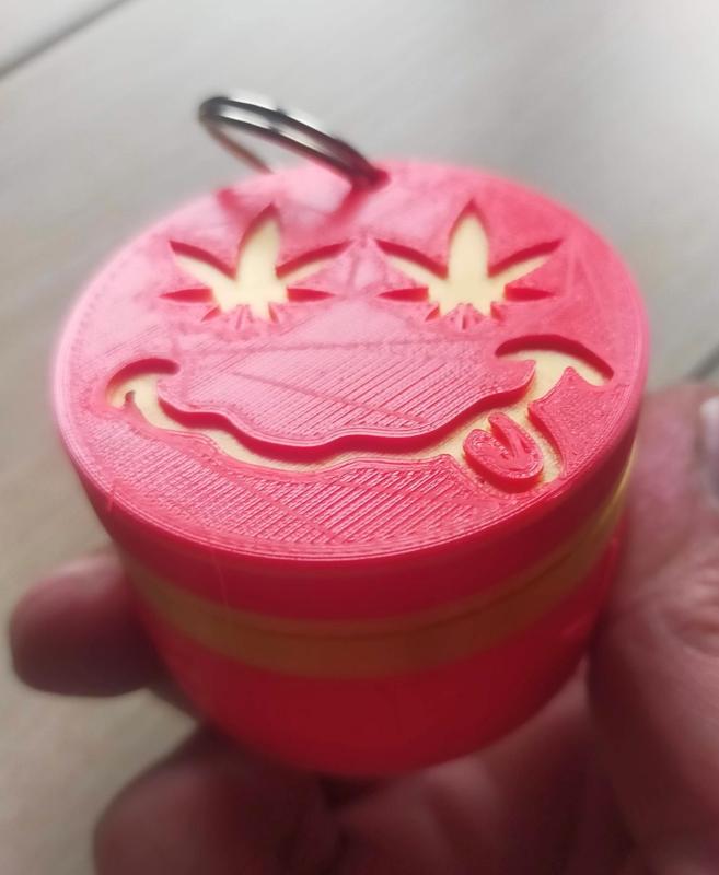 KEYCHAIN CONTAINER WEED  2