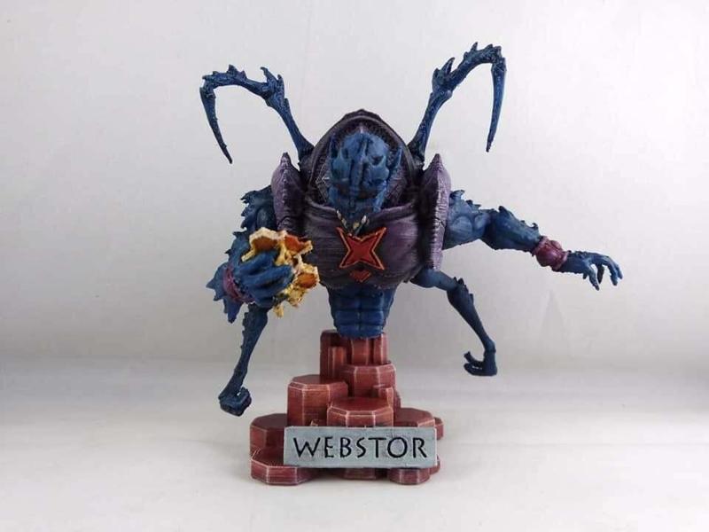MOTU Webstor Mini Bust