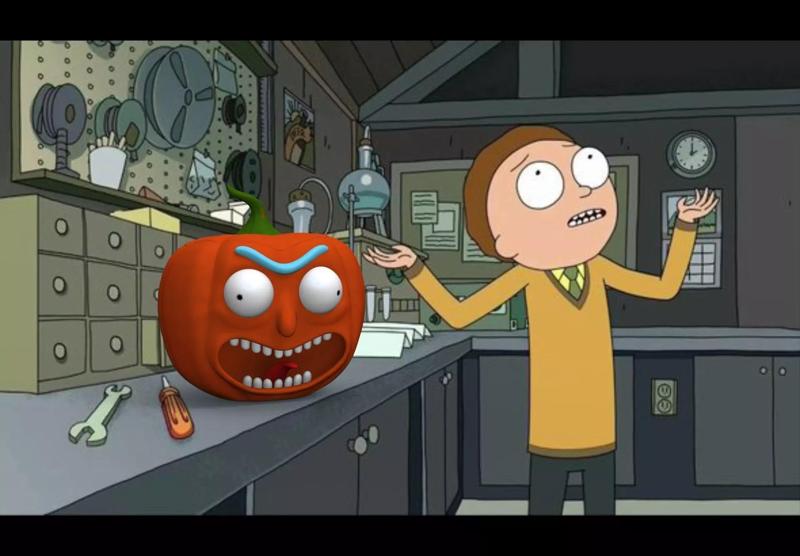 Pumpkin Rick - Candy Bowl