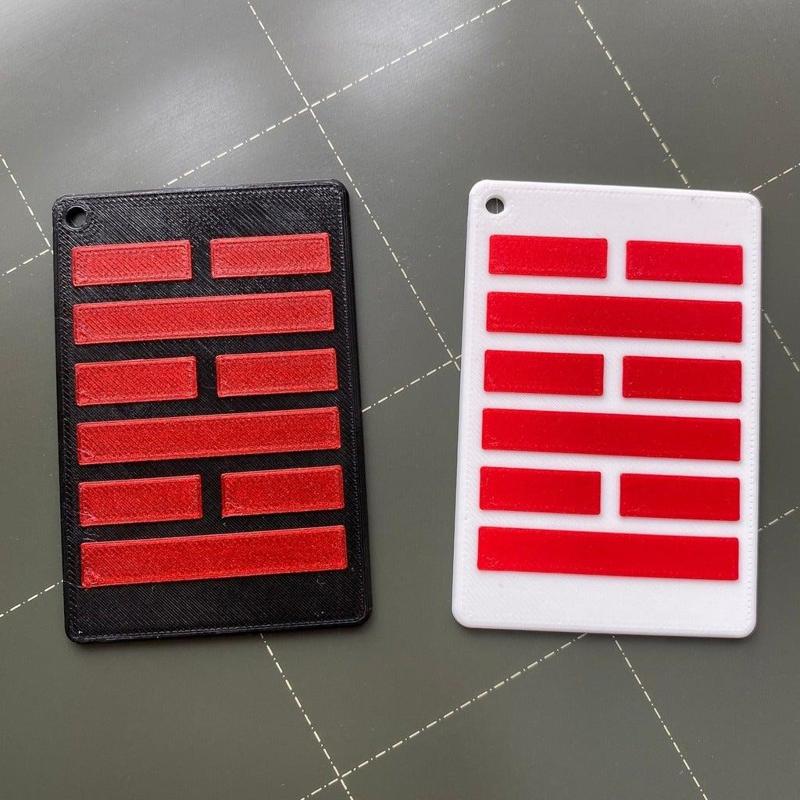 Snake Eyes Arashikage Keychain