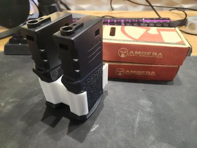 Airsoft double clip for M4 ARES 120rds