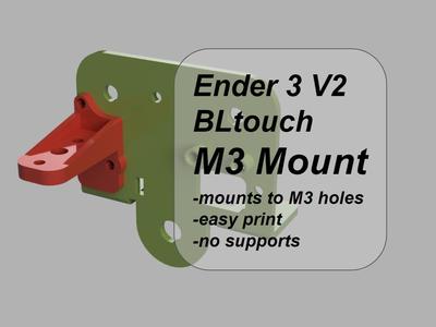 M3-Mount Ender 3 V2 3DTouch/BLTouch