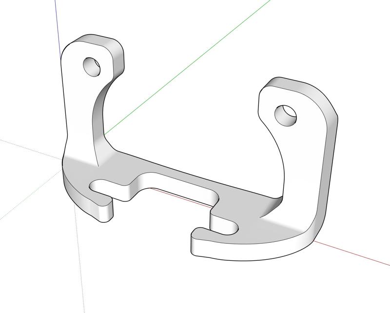 BLTouch 40mm Fan Mount for Hydra Fan Duct
