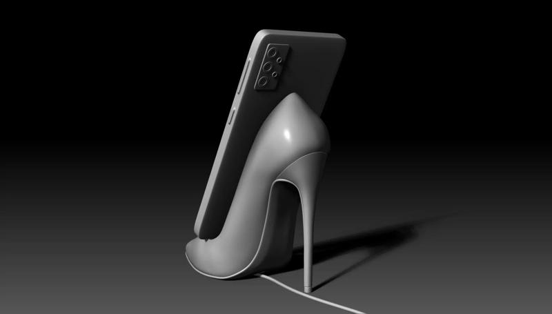 Stiletto High Heels pumps so kate  Stand for Mobile