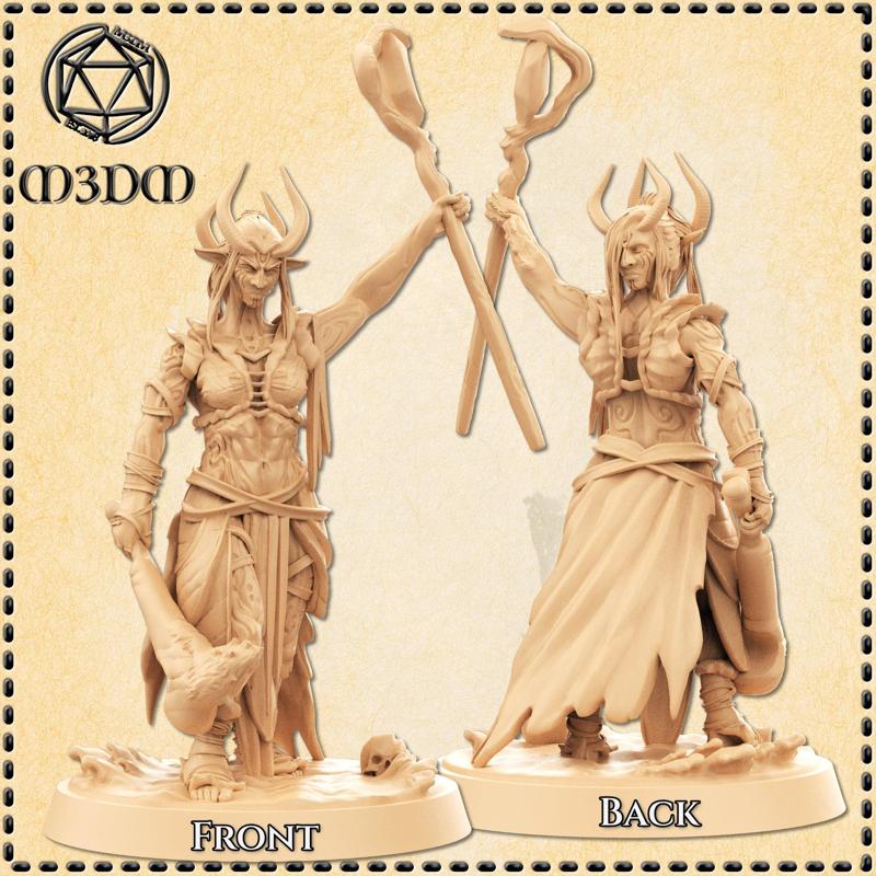 Two Faced Warlock (Action)