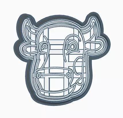 Farm characters Cookie Cutter Set