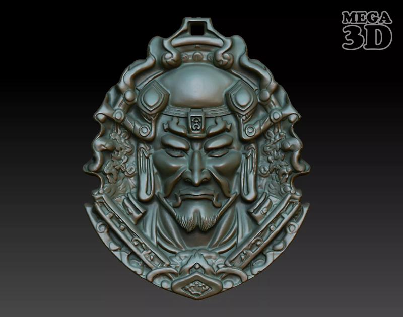Samurai Pendant 04 230614