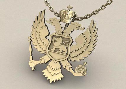 Montenegro Eagle Pendant