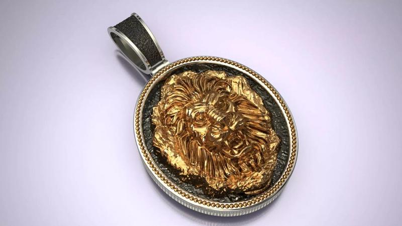 Lion Gift Jewelry Pendant