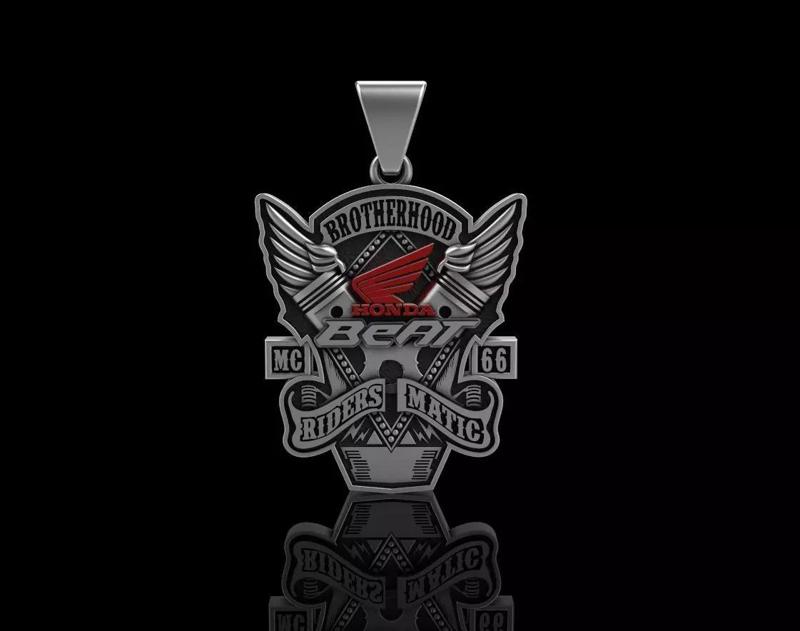 Pendant motorclub Honda Beat