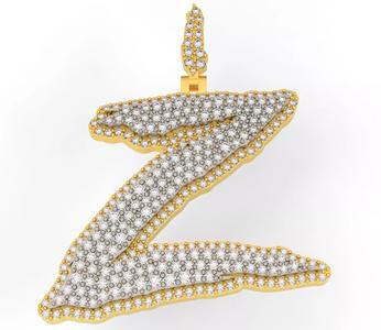 FLOWER SETTING LETTER Z