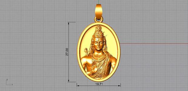 Shiv Ji Pendant