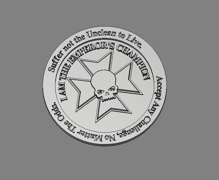 BLACK TEMPLARS CHAPTER TOKENS 10TH ED.