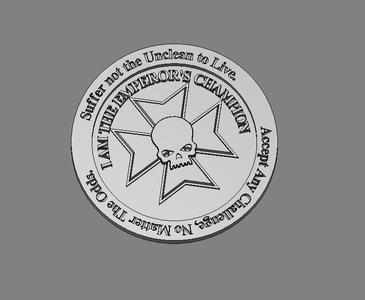 BLACK TEMPLARS CHAPTER TOKENS 10TH ED.