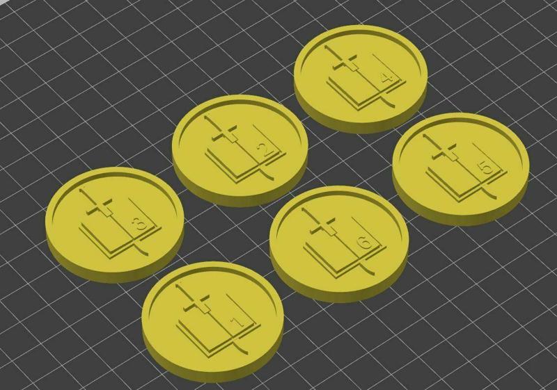 Greyknights  objective markers